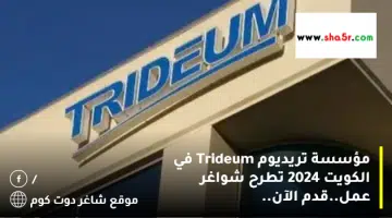 مؤسسة تريديوم Trideum في الكويت 2024 تطرح شواغر عمل.قدم الآن