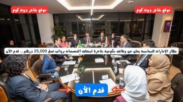 جهاز الإمارات للمحاسبة يعلن عن وظائف حكومية شاغرة لمختلف التخصصات برواتب تصل 25000 درهم . قدم الأن