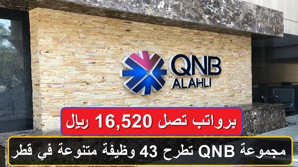 وظائف مجموعة QNB