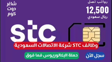 وظائف STC شركة الاتصالات السعودية لحملة البكالوريوس فما فوق برواتب تصل 12500 ريال سعودي سجل الأن