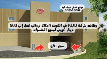 وظائف شركة KDD في الكويت 2024 برواتب تصل إلي 900 دينار كويتي لجميع الجنسيات