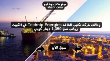 وظائف شركة تكنيب للطاقة Technip Energies في الكويت للمواطنين والأجانب لعام 2024