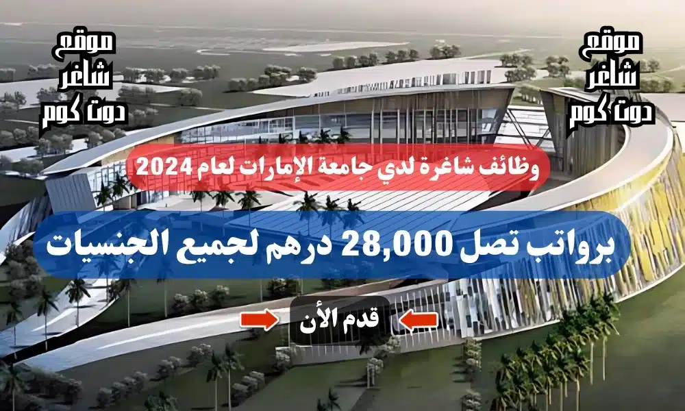 وظائف شاغرة لدي جامعة الإمارات لعام برواتب تصل 28,000 درهم لجميع الجنسيات ( قدم الأن ) 1 وظائف شاغرة لدي جامعة الإمارات لعام 2024 برواتب تصل 28,000 درهم لجميع الجنسيات ( قدم الأن )