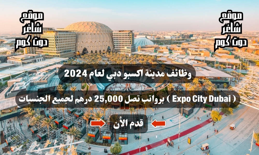 وظائف مدينة اكسبو دبي لعام 2024 ( Expo City Dubai ) برواتب تصل 25,000 درهم لجميع الجنسيات 1 وظائف مدينة اكسبو دبي لعام 2024 ( Expo City Dubai ) برواتب تصل 25,000 درهم لجميع الجنسيات