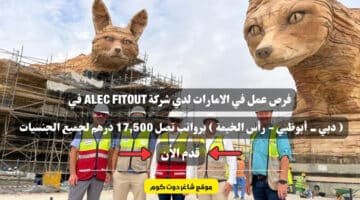 فرص عمل في الامارات لدي شركة ALEC FITOUT في دبي أبوظبي رأس الخيمة برواتب تصل 17500 درهم لجميع الجنسيات