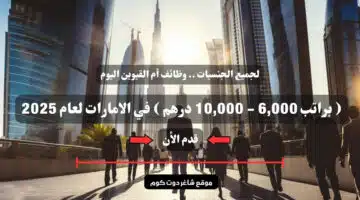 لجميع الجنسيات . وظائف أم القيوين اليوم براتب 6000 10000 درهم في الامارات لعام 2025