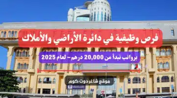 فرص وظيفية في دائرة الأراضي والأملاك برواتب تبدأ من 20000 درهم – لعام 2025 قدم الآن