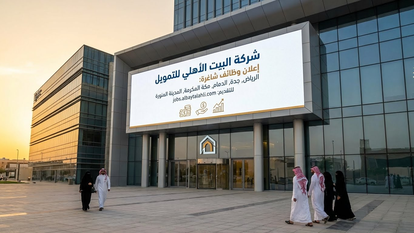 شركة البيت الأهلي للتمويل تعلن وظائف شاغرة مختلفة بعدة مدن بالمملكة 3 شركة البيت الأهلي للتمويل تعلن وظائف شاغرة مختلفة بعدة مدن بالمملكة