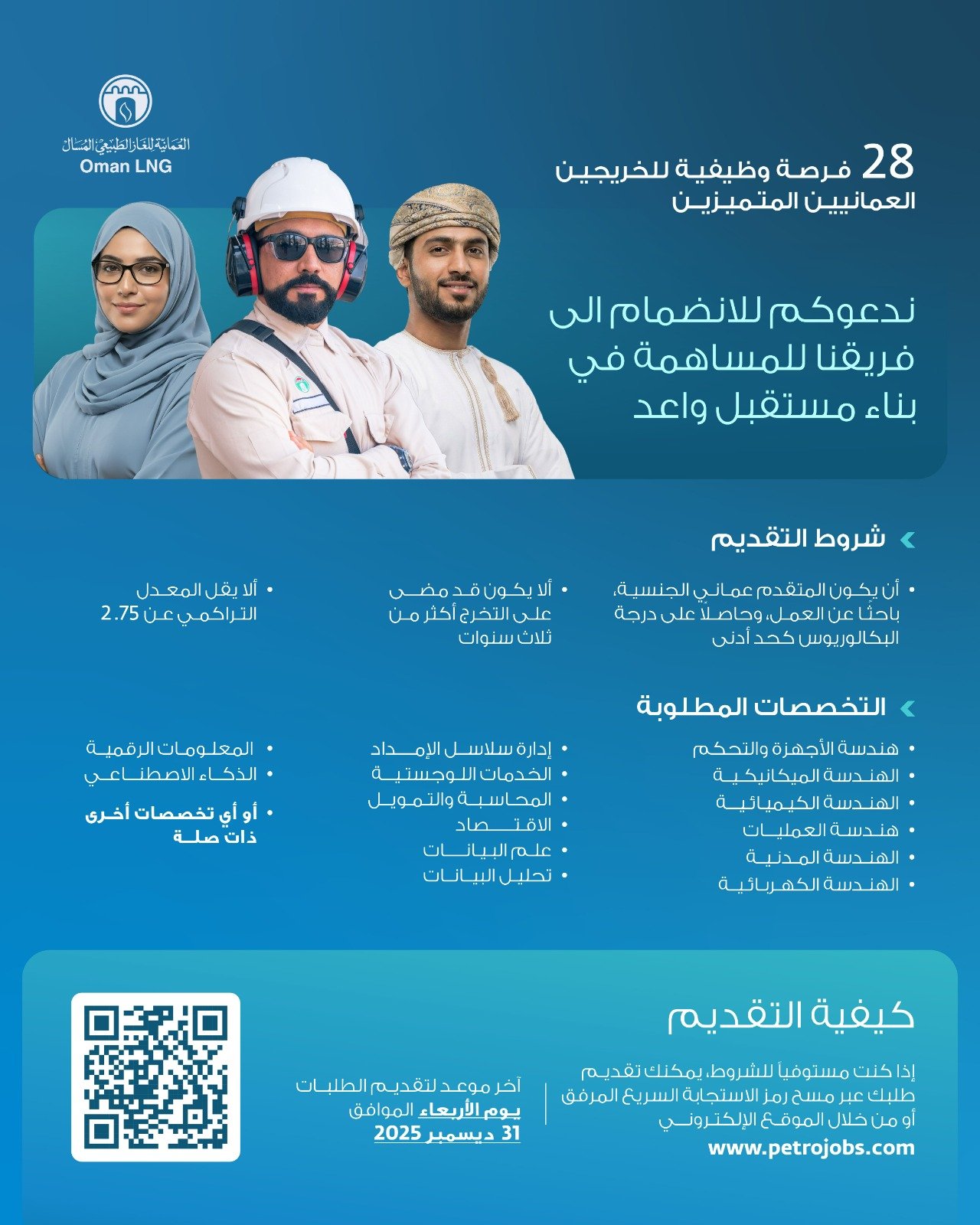 وظائف شركة الغاز الطبيعي المسال سلطنة عمان للخريجين 5 IMG 1331