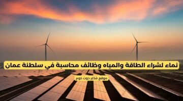 نماء لشراء الطاقة والمياه وظائف محاسبة في سلطنة عمان