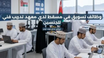 وظائف تسويق في مسقط لدي معهد تدريب فني للجنسين