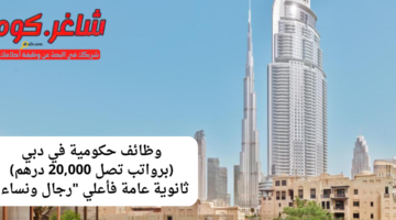 وظائف حكومية في دبي