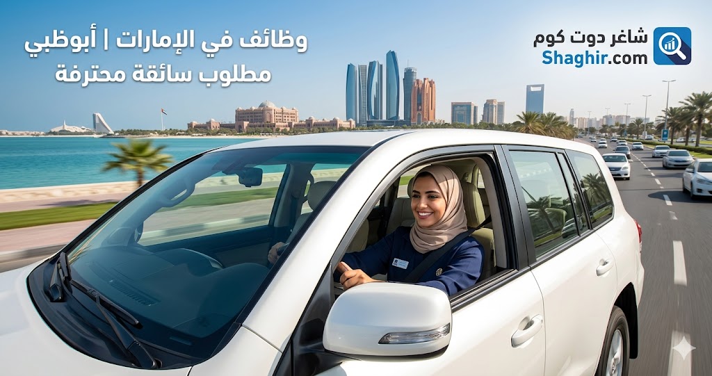 وظائف شاغرة في أبوظبي | مطلوب سائقة براتب 3,000 درهم "السكن والاقامة مجانا" لكل الجنسيات 1 08b849c5 3c1a 46d2 a3e1 2bcf83996928