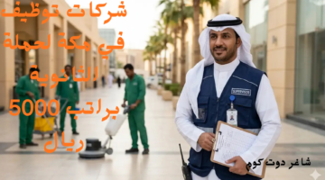 شركات توظيف في مكة لحملة الثانوية براتب 5000 ريال