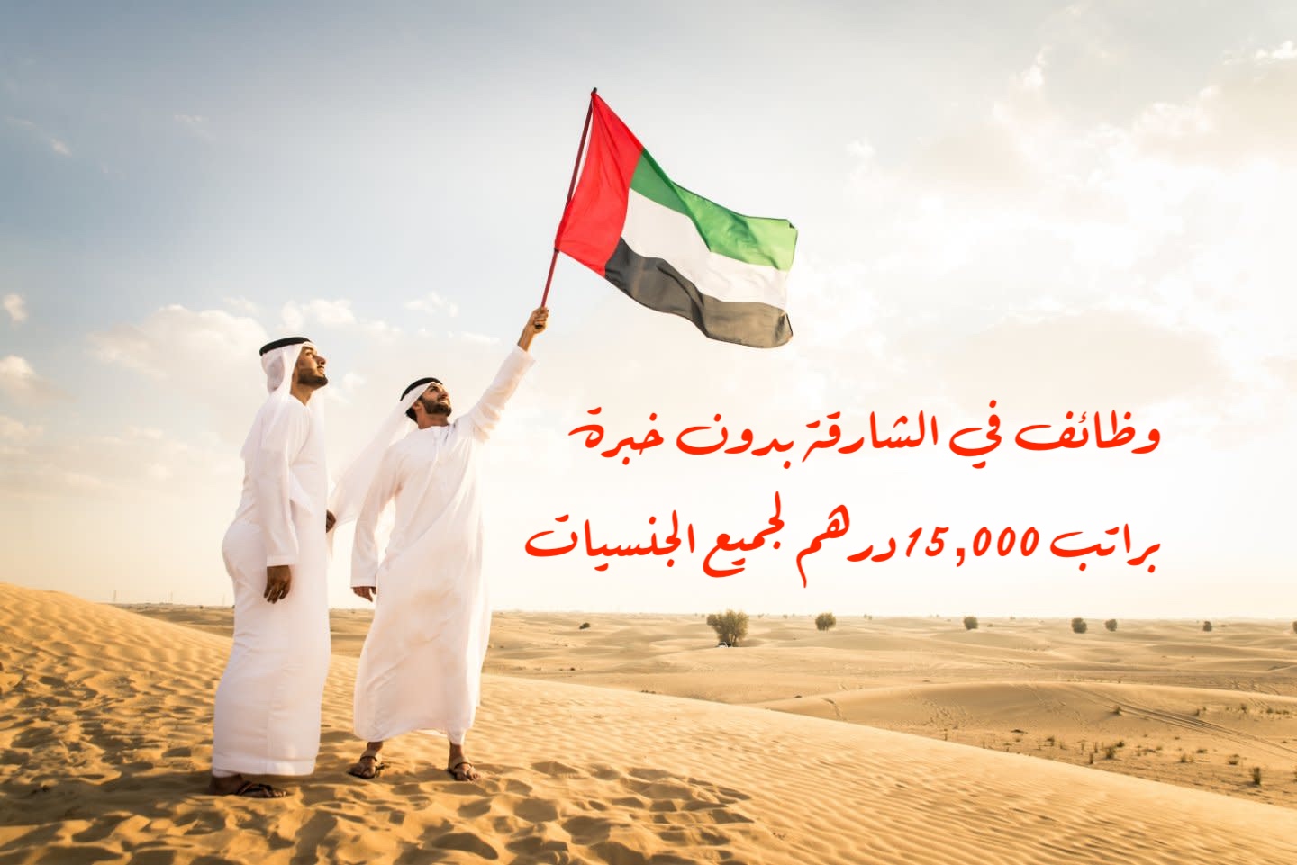 وظائف في الشارقة بدون خبرة براتب 8000 - 15,000 درهم للرجال والنساء جميع الجنسيات 1 وظائف في الشارقة بدون خبرة